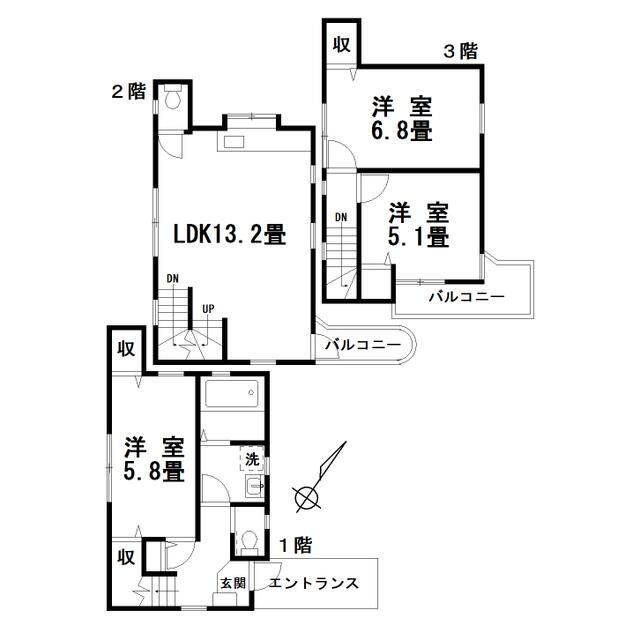 東京都豊島区雑司が谷１丁目 間取り