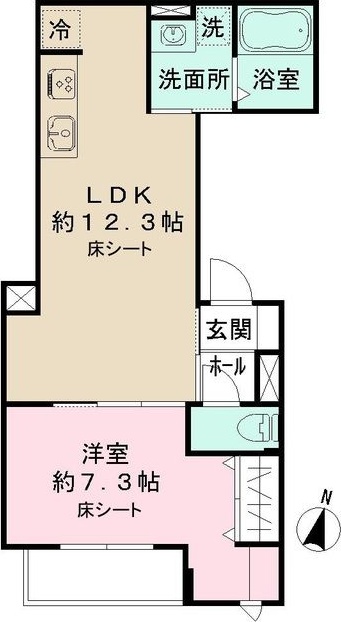 東京都杉並区和泉１丁目 間取り