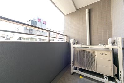 京橋レジデンス ベランダ