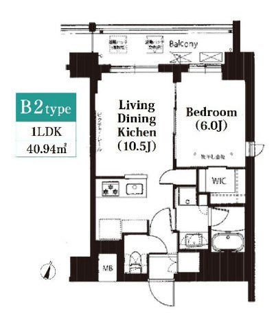 フレンシア高円寺北 間取り