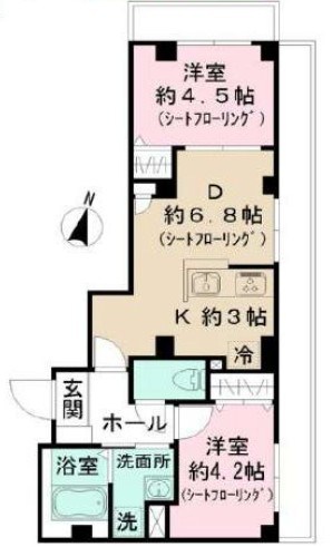 シャインピーチ 間取り