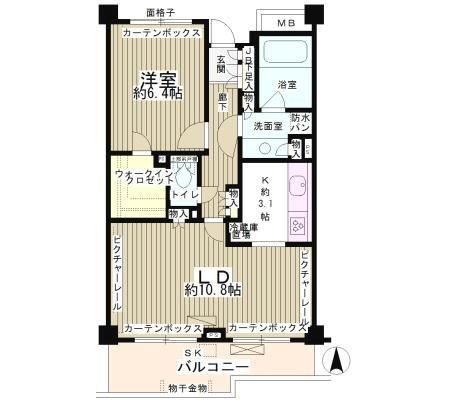 クラッサ成城 間取り
