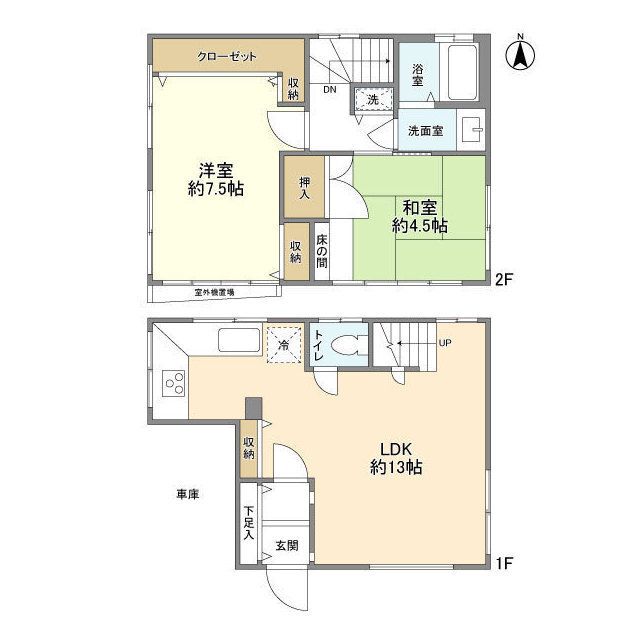 荏原6丁目貸家 間取り