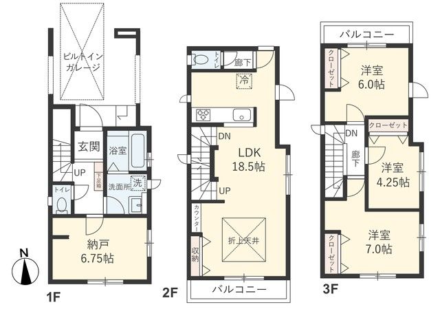 東京都世田谷区北烏山２丁目 間取り