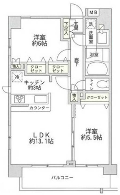 アイムシティ荻窪 間取り