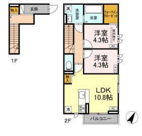 雑司が谷一丁目PJ 間取り