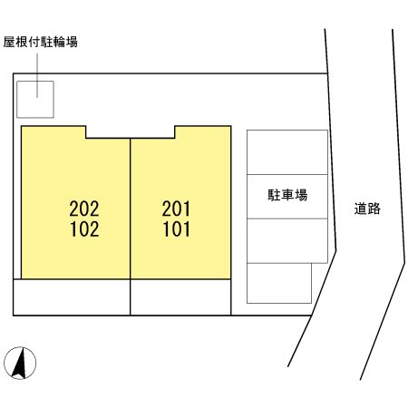 ソレイユコート久が原 地図（共通）