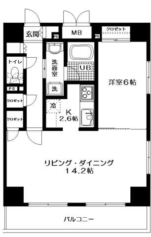 レクレドール豊洲 間取り