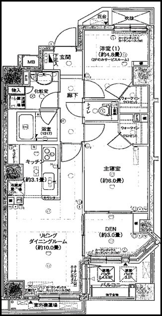 ガーデンホーム東品川海上公園 間取り