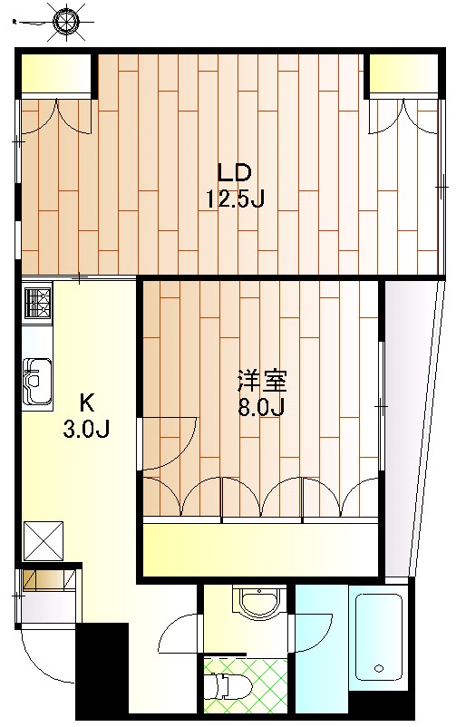 東京都世田谷区駒沢１丁目 間取り