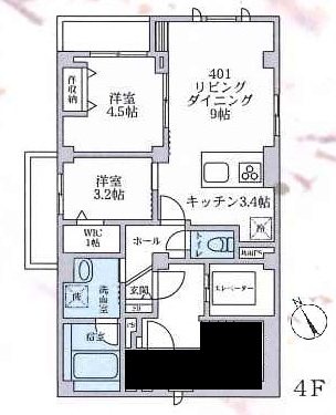 レルム頼Ⅴ 間取り