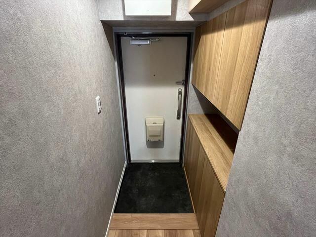 築地永谷コーポラス 玄関