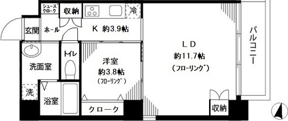 恩京アムールビル 間取り