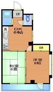 ドミール代々木 間取り