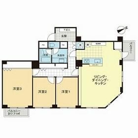 高輪マンション 間取り