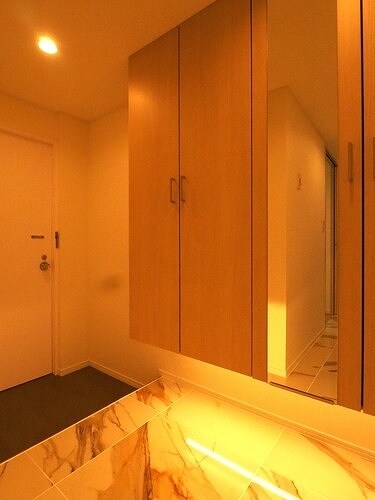 高輪マンション 玄関