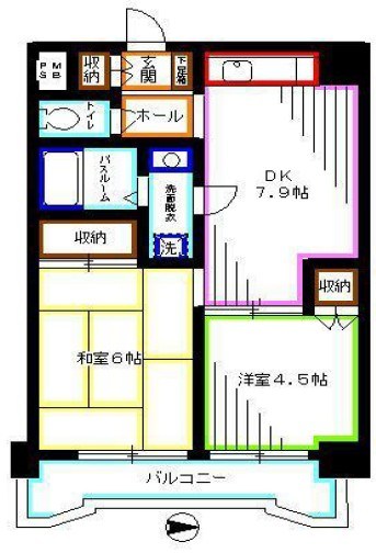 サンパレス 間取り