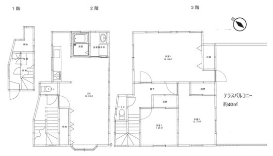 森本邸 別宅 間取り