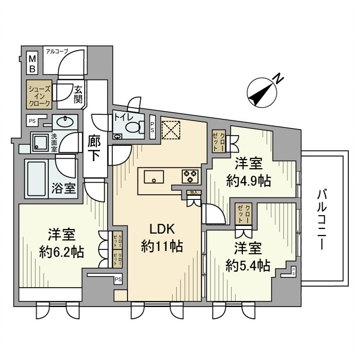 ブランズ巣鴨 間取り