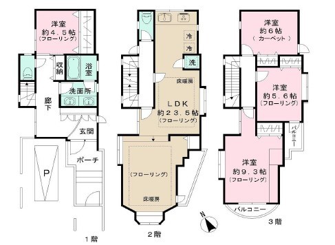 東京都渋谷区初台２丁目 間取り