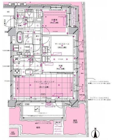 ディアナコート学芸大学翠景　 間取り