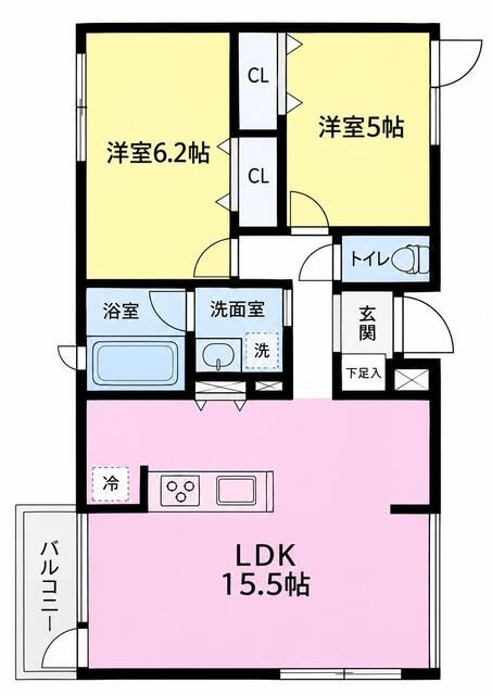 サンクレメンテ駒沢 間取り