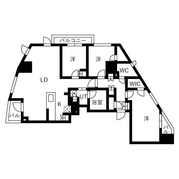343 RESIDENCE MEGUROⅡ 間取り