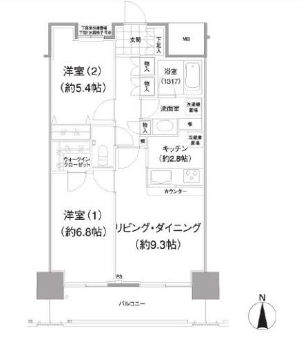 イストワール 間取り