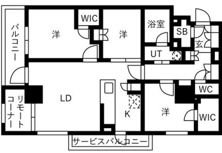 343 RESIDENCE MEGUROⅡ 間取り