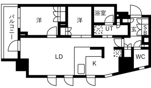 343 RESIDENCE MEGUROⅡ 間取り