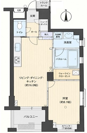 ライオンズシティ中野プラザ 間取り