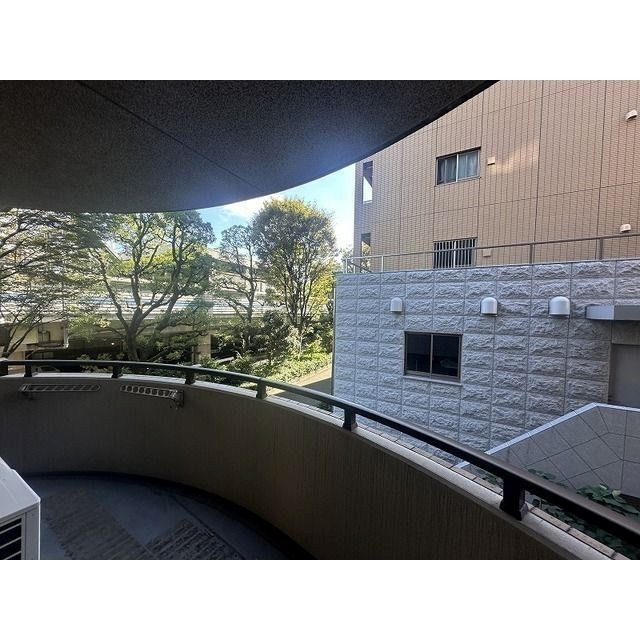 朝日マンション白金通り ベランダ