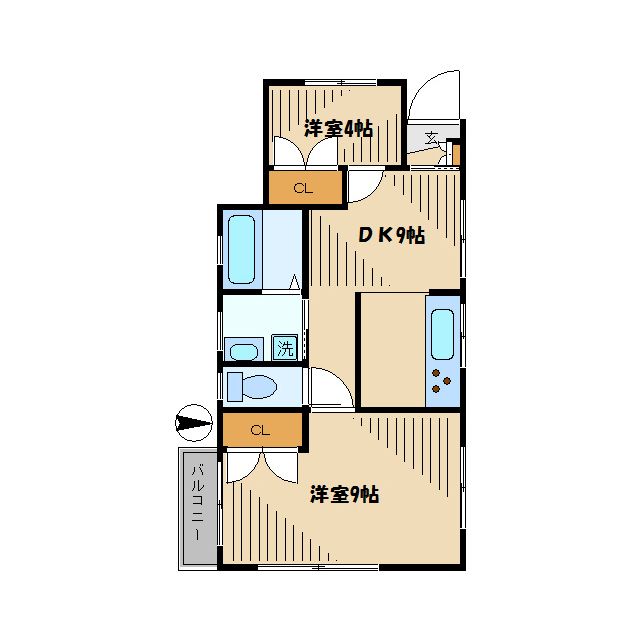 山田ハイツ 間取り