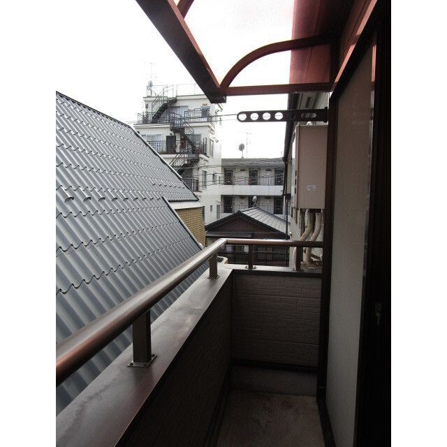 山田ハイツ ベランダ