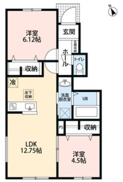 リーブルファイン杉並久我山 間取り