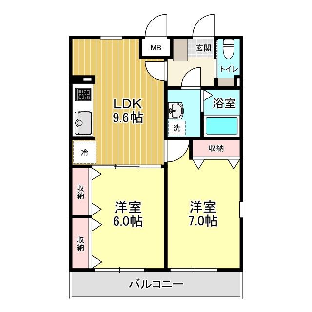 カーサ武蔵野フォレスト 間取り
