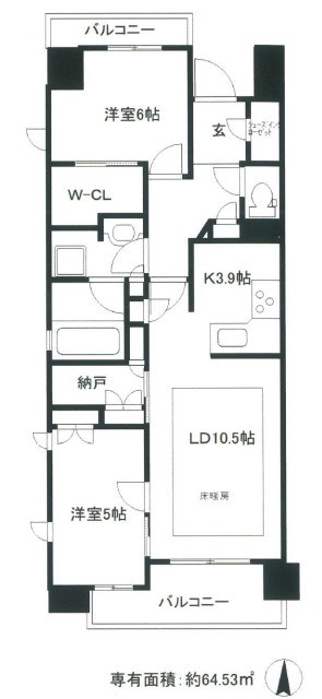 オーベル三鷹 間取り