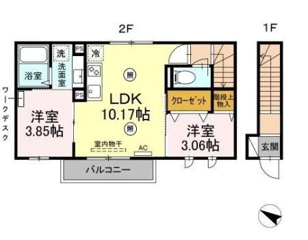 エクセリア北烏山 間取り