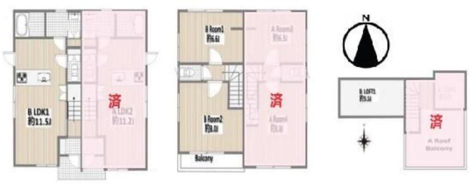 東京都新宿区北新宿２丁目 間取り
