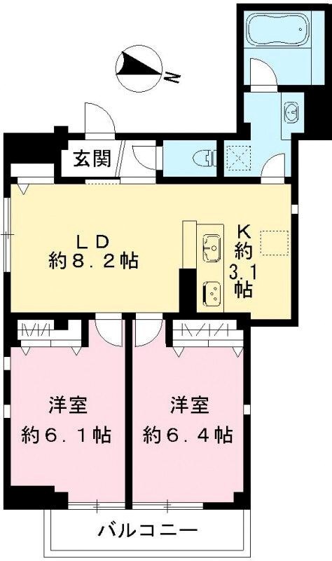 ココン　ヴェルデ 間取り