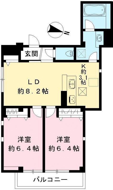 ココン　ヴェルデ 間取り