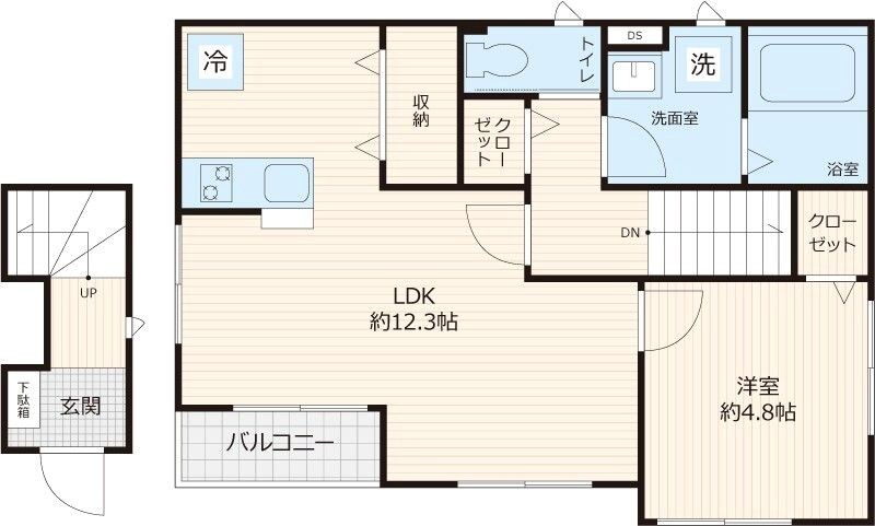 ハイブリッジ東大前 間取り