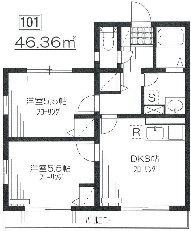 Levante Shibuya 間取り