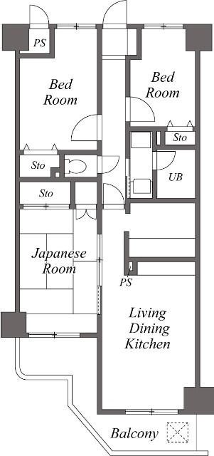 ドミール善福寺 間取り