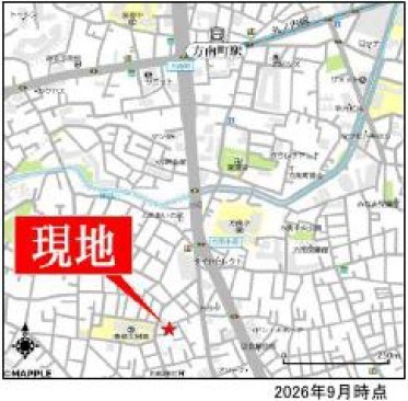 (仮称)杉並区和泉一丁目計画 地図（共通）
