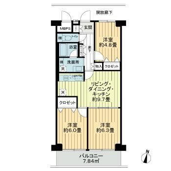 ニューライフマンション木場 間取り