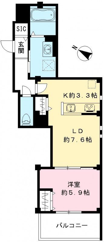 Lilas Vesta 間取り