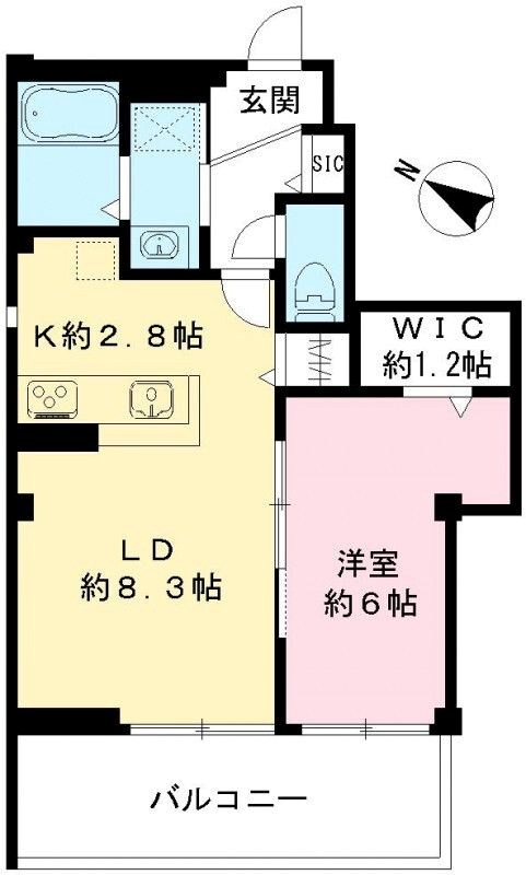 Lilas Vesta 間取り