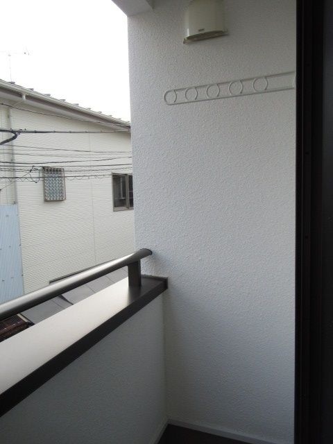 モモハウス ベランダ