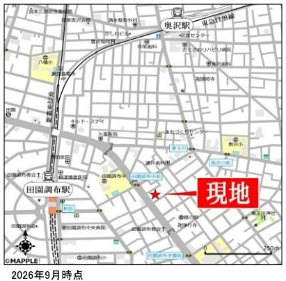 Residenza Gemelli Nord 地図（共通）